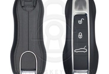 Coque de clé intelligente Porsche Cayenne Panamera 2018-2022 3 boutons