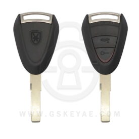 2005-2012 Porsche 911 Remote Head Key Shell Cover 2 Buttons HU66 Uncut Blade