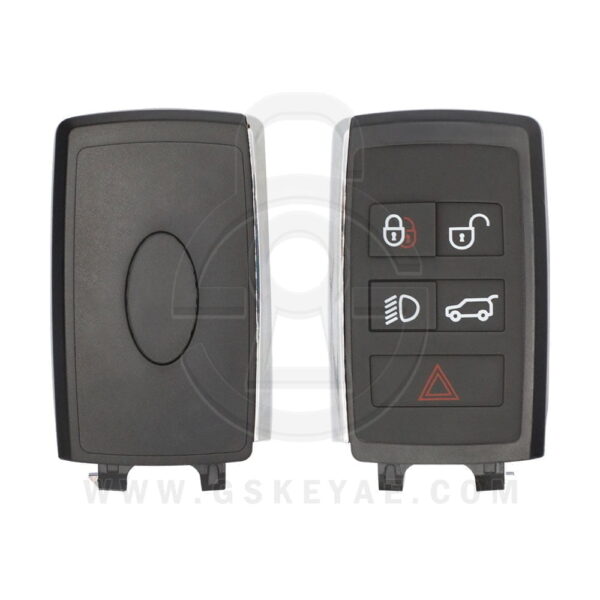 2018-2022 Land Rover Range Rover Smart Remote Key Shell Cover 5 Button For Lonsdor Board