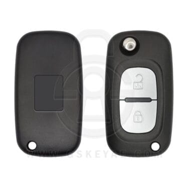 2006-2015 Renault Clio3 Master Kangoo Flip Remote Key Shell Cover 2 Button VA2 Blade 7701210033