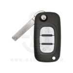 3 Button Replacement Shell Cover VA2 Blade For Renault Fluence Megane 3 Scenic 3 Flip Remote Key