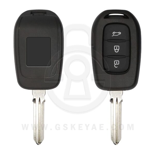 2012-2019 Renault Dacia Remote Head Key Shell Cover Case 3 Button HU179 Uncut Blade