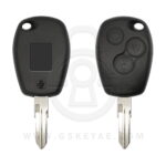 2005-2018 Renault Dacia Nissan Opel Remote Head Key Shell Cover Case 3 Button VAC102 Uncut Blade