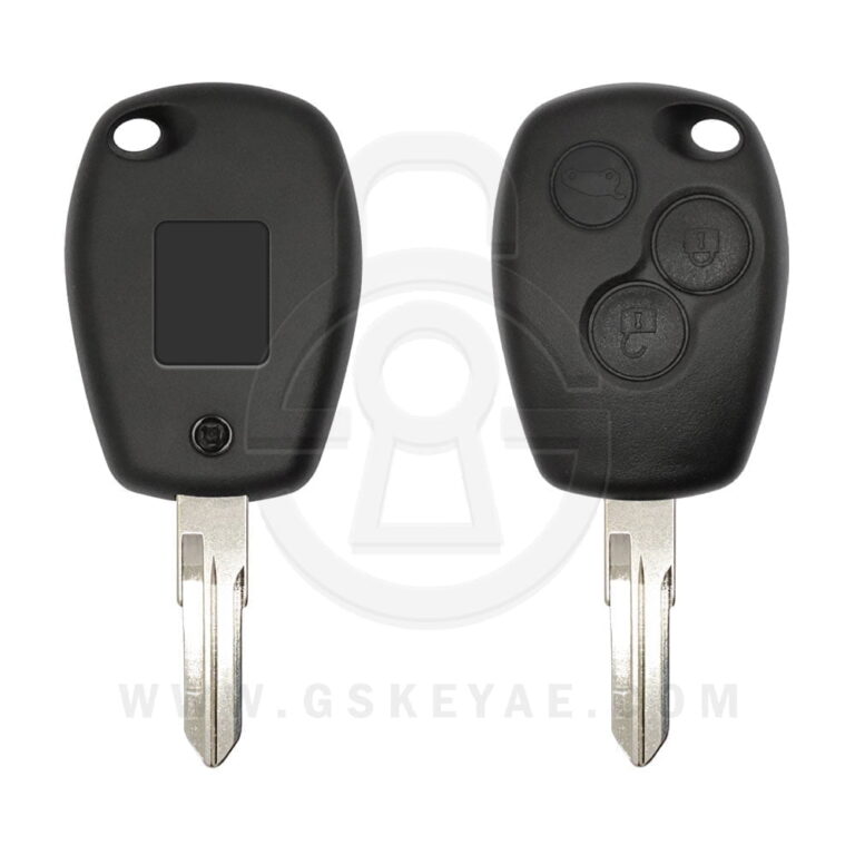2005-2018 Renault Dacia Nissan Opel Remote Head Key Shell Cover Case 3 Button VAC102 Uncut Blade