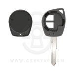 2 Button Replacement Remote Head Key Shell Cover Case HU133 Blade For Suzuki Splash SX4 Swift