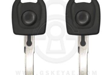 2000-2010 Coque de clé transpondeur Volkswagen Audi HU66 Lame de haute sécurité