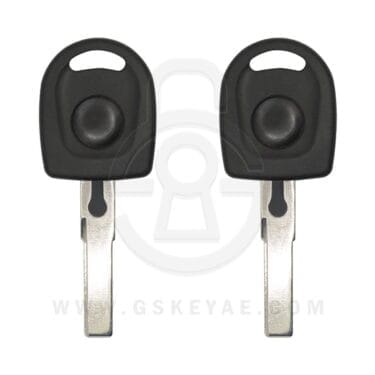 2000-2010 Volkswagen Audi HU66 Transponder Key Shell High Security Blade Aftermarket