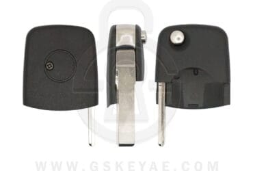 1998-2006 VW Volkswagen Flip Remote Key Blade Round Type HU66