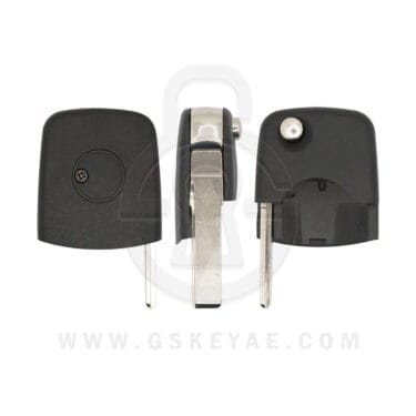 1998-2006 VW Volkswagen Flip Remote Key Blade Round Type HU66