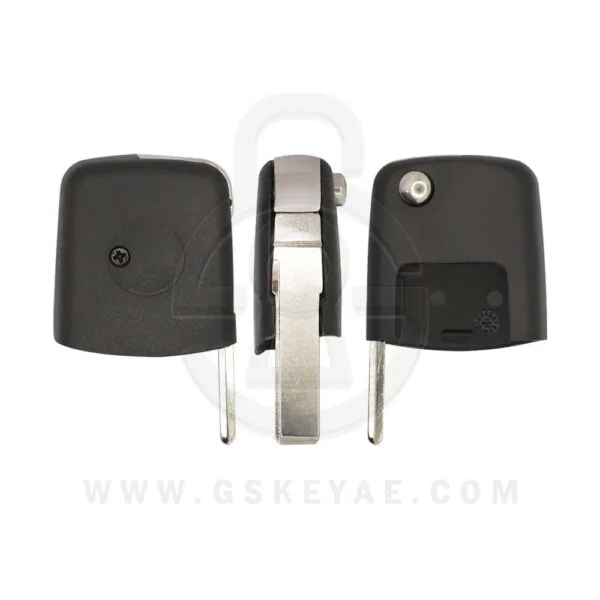 Lame de clé télécommandée pliable VW Volkswagen 2000-2009 Type carrée HU66