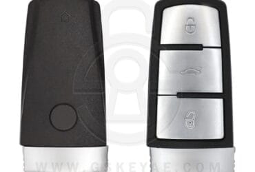 Coque de clé télécommande intelligente VW Volkswagen Passat 2006-2011 avec 3 boutons