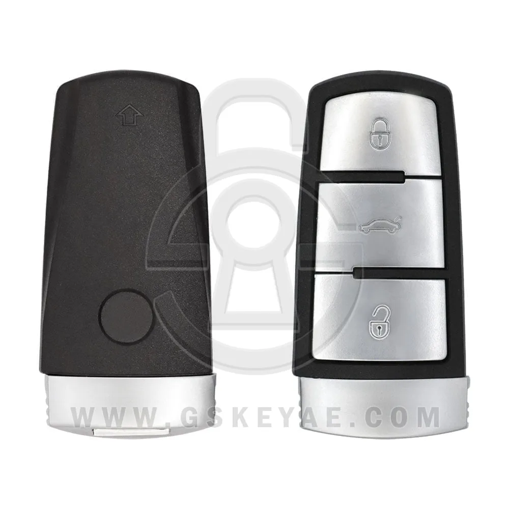 2006-2011 Volkswagen Passat CC B6 Smart Remote Key Shell 3 Buttons HU66