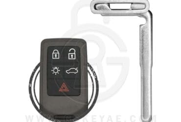 2008-2017 Volvo Smart Remote Emergency Insert Key Blank Blade HU101 30699525
