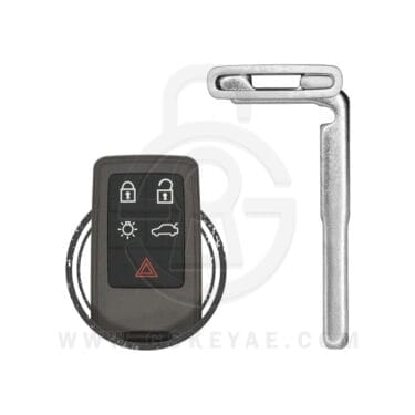 2008-2017 Volvo Smart Remote Emergency Insert Key Blank Blade HU101 30699525
