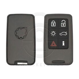 2007-2018 Volvo Smart Remote Key Shell Cover Case 6 Buttons HU101 KR55WK49266 30659495