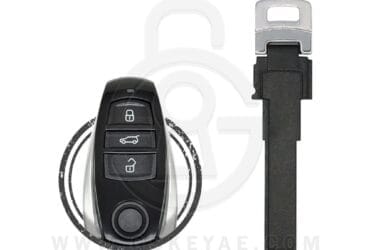2011-2017 VW Volkswagen Touareg Smart Remote Emergency Key Blade HU66 7P6837216B IYZVWTOUA