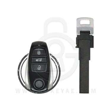 2011-2017 VW Volkswagen Touareg Smart Remote Emergency Key Blade HU66 7P6837216B IYZVWTOUA