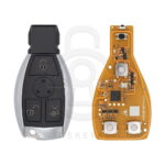 Xhorse VVDI BE Key Pro For Benz Yellow Color 315/433MHz with Key Shell 3 Button For Mercedes Benz XNBZT1GL