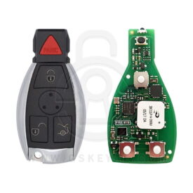 Xhorse VVDI MB Universal Benz FBS3 Keyless Smart Key PCB 433/315 MHz + Key Shell 4 Button