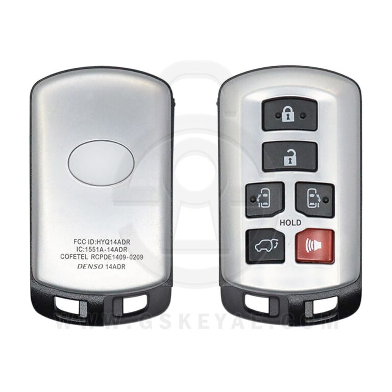 2011-2020 Lonsdor Toyota Sienna Smart Key Remote 6 Button 315MHz FT24-5691B HYQ14ADR 89904-08010