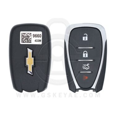 2016-2021 Chevrolet Camaro Cruze Smart Key 4 Button 433MHz HYQ4EA 13529660 13508771