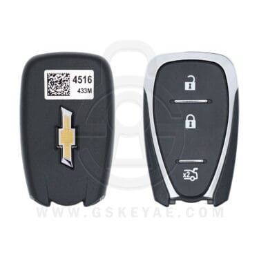 2016-2020 Original Chevrolet Camaro Cruze Smart Key Remote 3 Button 433MHz Keyless Go 13584516