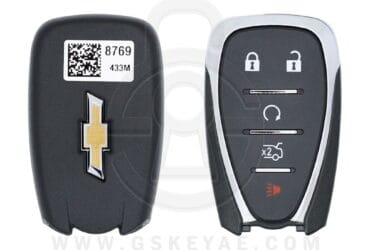 Clé intelligente d’origine Chevrolet Cruze Camaro 2016-2020 5 boutons 433MHz 13529662