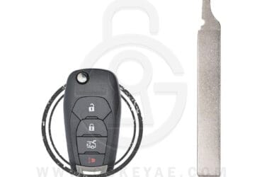 2016-2022 Lame de clé télécommandée pliable Chevrolet Cruze Sonic Spark HU100 Après-vente