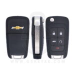 2014-2019 Chevrolet Malibu Impala Flip Smart Key Remote 5 Button 433MHz OHT01060512 (STRATTEC 5912546)