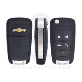 2014-2019 Chevrolet Malibu Impala Flip Smart Key Remote 5 Button 433MHz OHT01060512 (STRATTEC 5912546)
