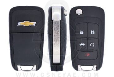 2014-2019 Chevrolet Malibu Impala Flip Smart Key Remote 5 Button 433MHz OHT01060512 5912546 STRATTEC American Key