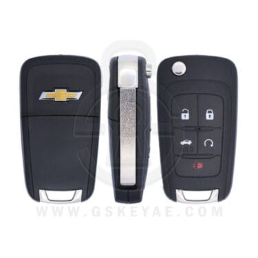 2014-2019 Chevrolet Malibu Impala Flip Smart Key Remote 5 Button 433MHz OHT01060512 5912546 STRATTEC American Key