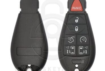 2008-2019 Original Chrysler Dodge VW Volkswagen Fobik Key Remote 7 Button 433MHz IYZ-C01C 5026590
