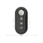 2007-2016 Fiat Doblo Abarth Flip Key Remote 3 Button Delphi BSI Type 433MHz 71752289 (1)