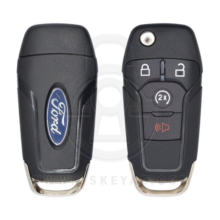 2015-2022 Original Ford F-Series Raptor Ranger Flip Key Remote 4 Buttons 902MHz FL3T-15K601-CH