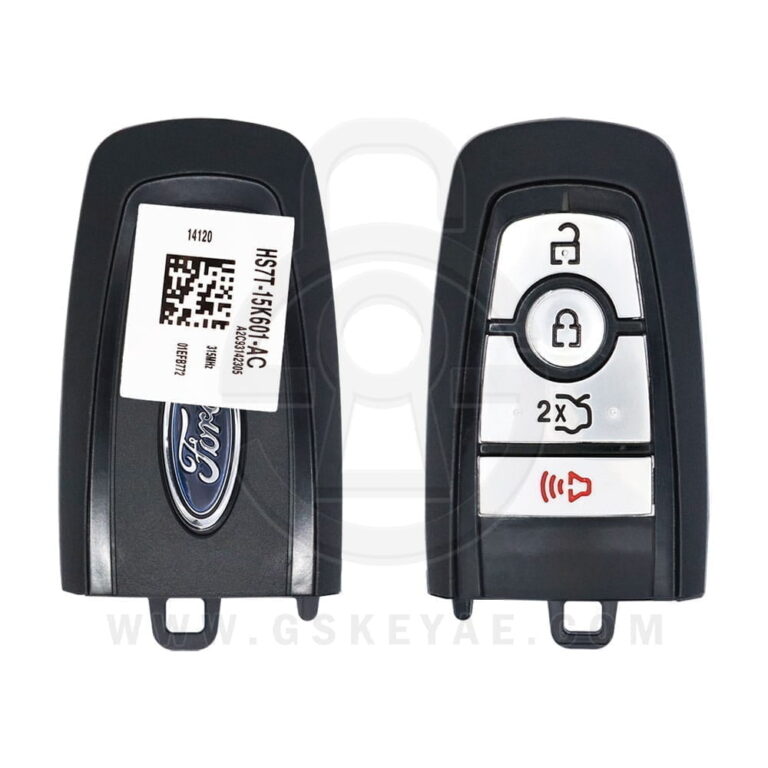 2017-2022 Original Ford Fusion Edge Smart Key Remote 4 Button 315MHz HS7T-15K601-AC