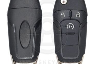 Coque de clé télécommande rabattable Ford F-Series Mondeo 2015-2020 3 boutons N5F-A08TAA