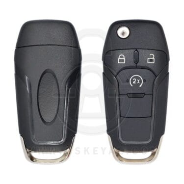 2015-2020 Ford F-Series Mondeo Ranger Raptor Flip Remote Head Key Shell 3 Buttons N5F-A08TAA