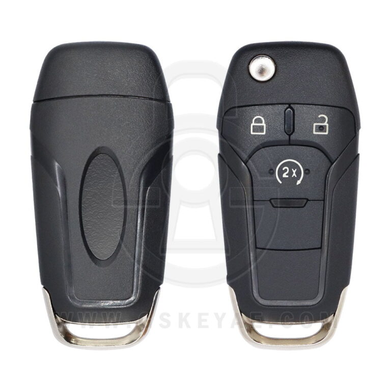 2015-2020 Ford F-Series Mondeo Ranger Raptor Flip Remote Head Key Shell 3 Buttons N5F-A08TAA