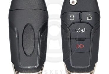 Coque de clé télécommande rabattable Ford Transit Connect 2019-2020 4 boutons
