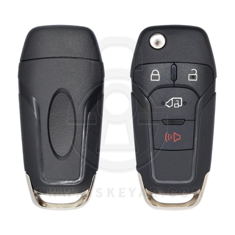 2019-2020 Ford Transit Connect Flip Remote Key Shell Cover 4 Button HU101 Blade N5F-A08TAA Aftermarket