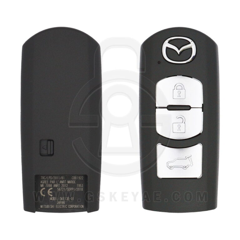 2017-2019 Genuine Mazda CX-5 CX-9 Smart Key Remote 3 Button 433MHz SKE13E-01 TKY6-67-5DY