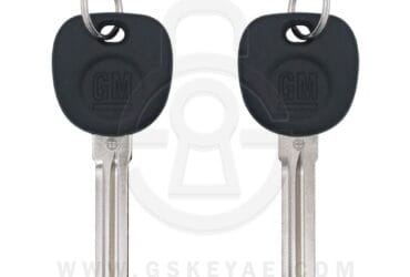 Clé transpondeur GM 2005-2017 B111 puce PHILIPS 46 CIRCLE-PLUS (STRATTEC 5928819)