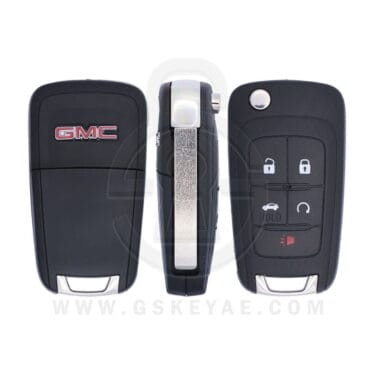 2010-2021 GMC Terrain Flip Key Remote 5 Button 315MHz OHT01060512 STRATTEC 5912548