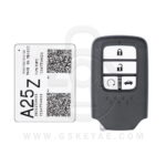 2018-2020 Genuine Honda Accord Smart Key Remote 4 Button 433MHz 72147-TVA-K11 (OEM) (1)