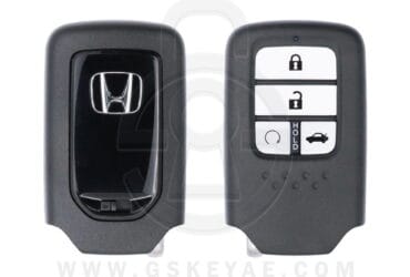 Télécommande clé intelligente d’origine Honda Civic 2016-2019 4 boutons 433MHz 72147-TEX-Z012-M1