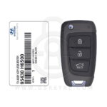 Genuine Hyundai Accent Flip Key Remote 3 Button 433MHz 95430-H6500 95430-H5500 (OEM)