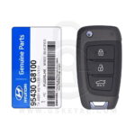 Genuine Hyundai Azera Flip Key Remote 3 Button 433MHz 95430-G8100 95430G8100 (OEM)