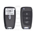 2018-2019 Genuine Hyundai Azera Flip Key Remote 3 Button 433MHz 95430-G8100 (OEM)