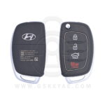 2011-2014 Genuine Hyundai Azera Flip Key Remote 4 Button 433MHz 95431-3V000 (OEM)